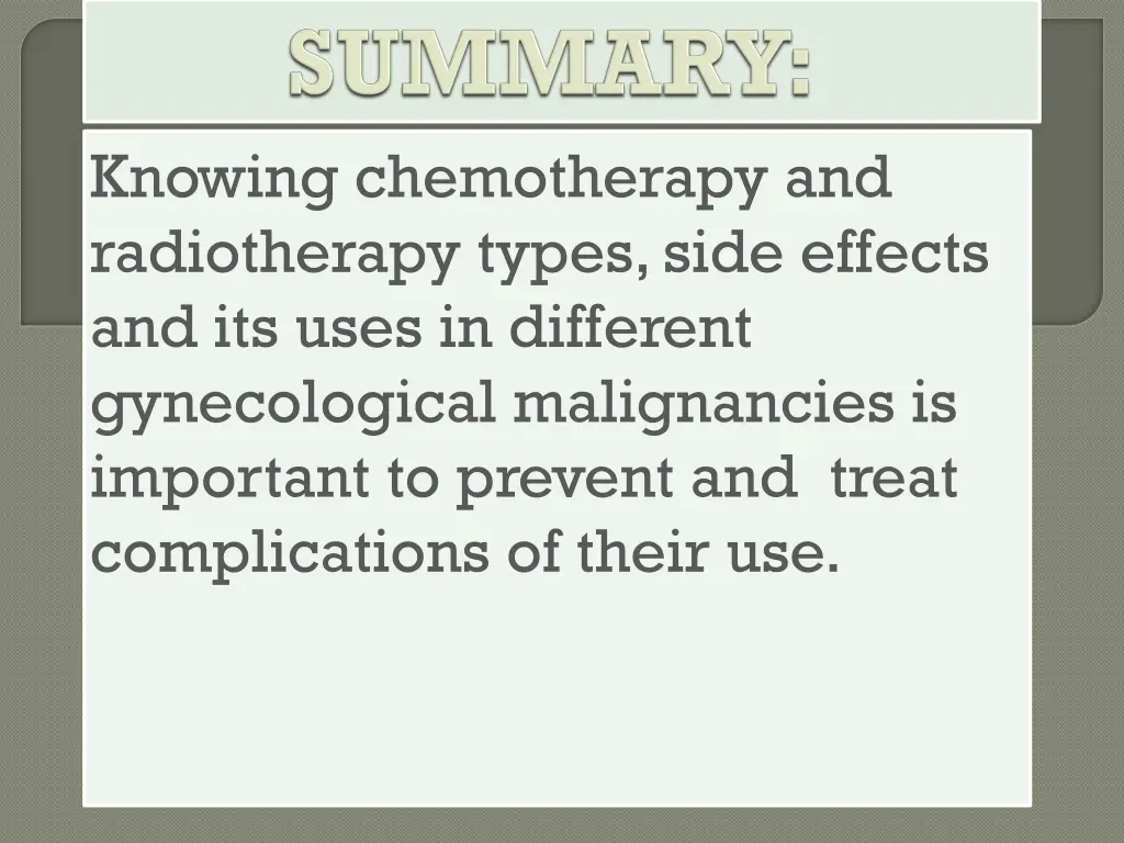 knowing chemotherapy and radiotherapy types side