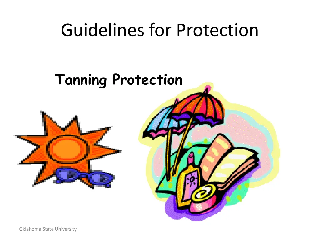 guidelines for protection