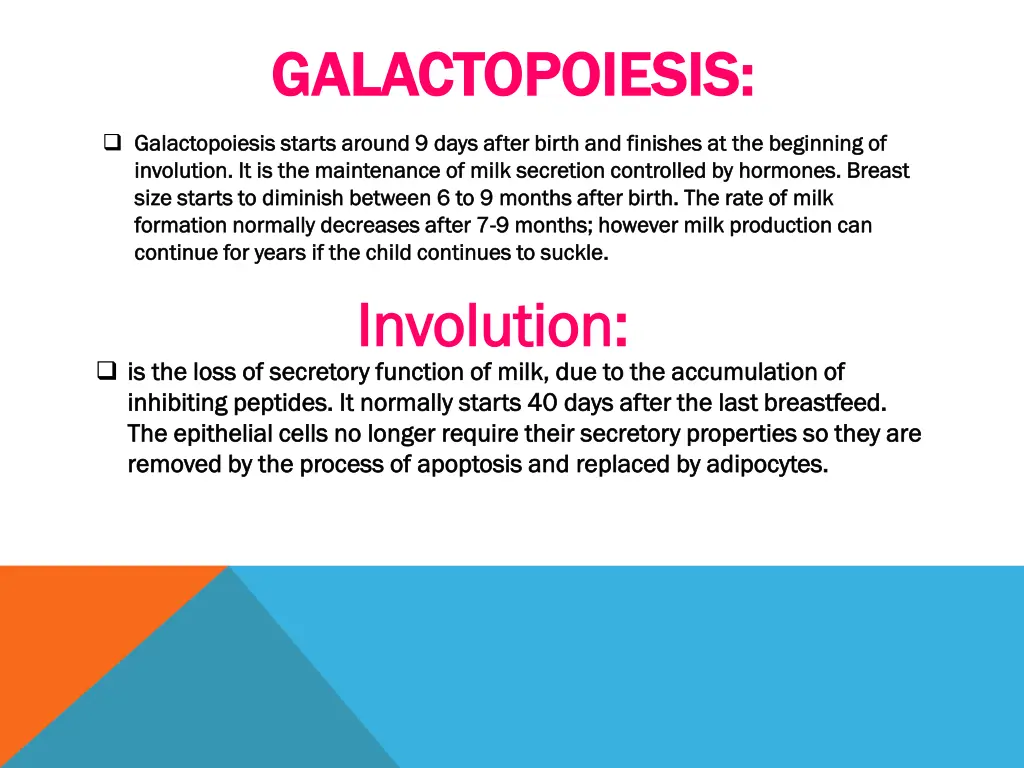 galactopoiesis galactopoiesis