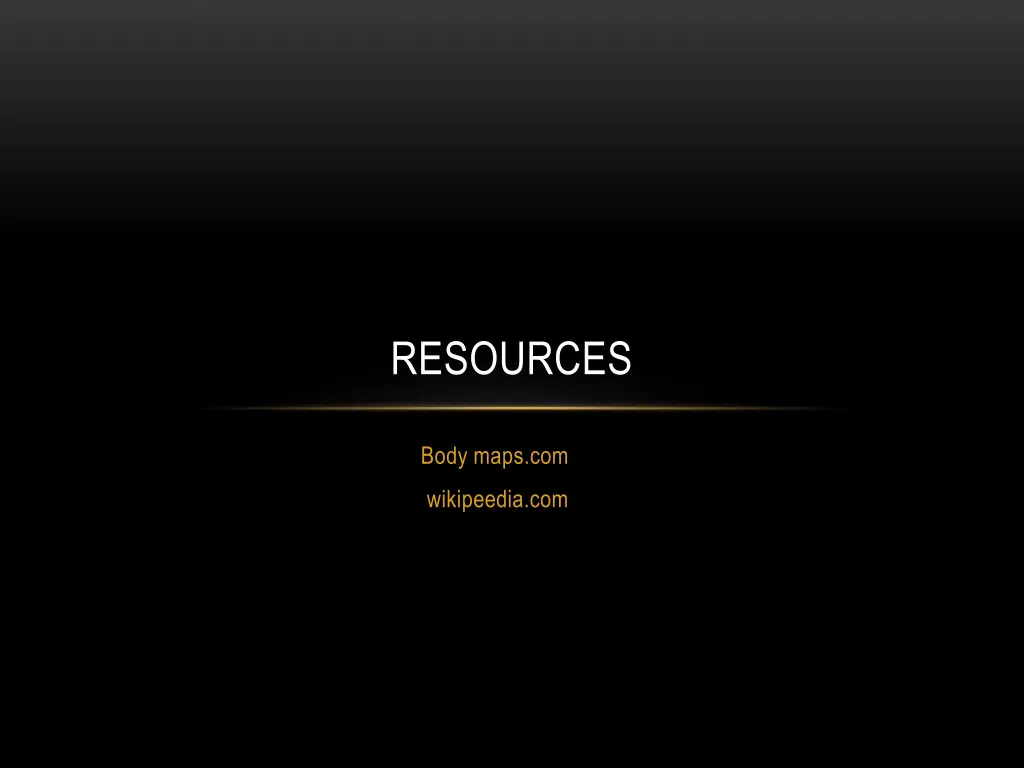 resources