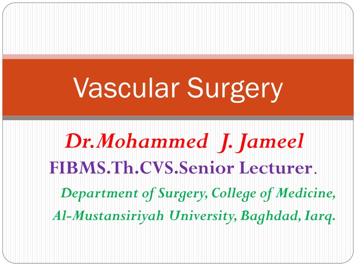 vascular surgery
