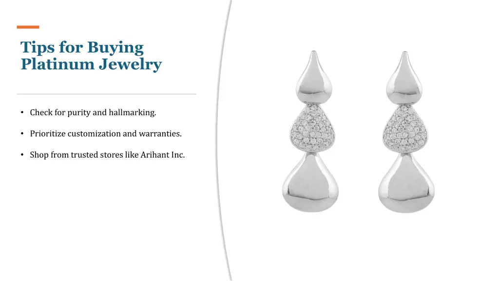 tips for buying platinum jewelry
