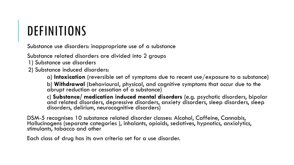 definitions
