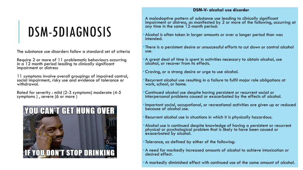 dsm v alcohol use disorder