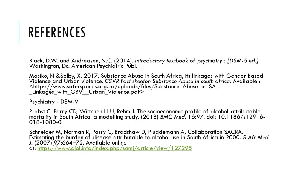 references