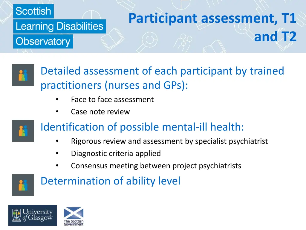 participant assessment t1