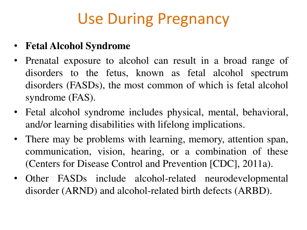 use during pregnancy