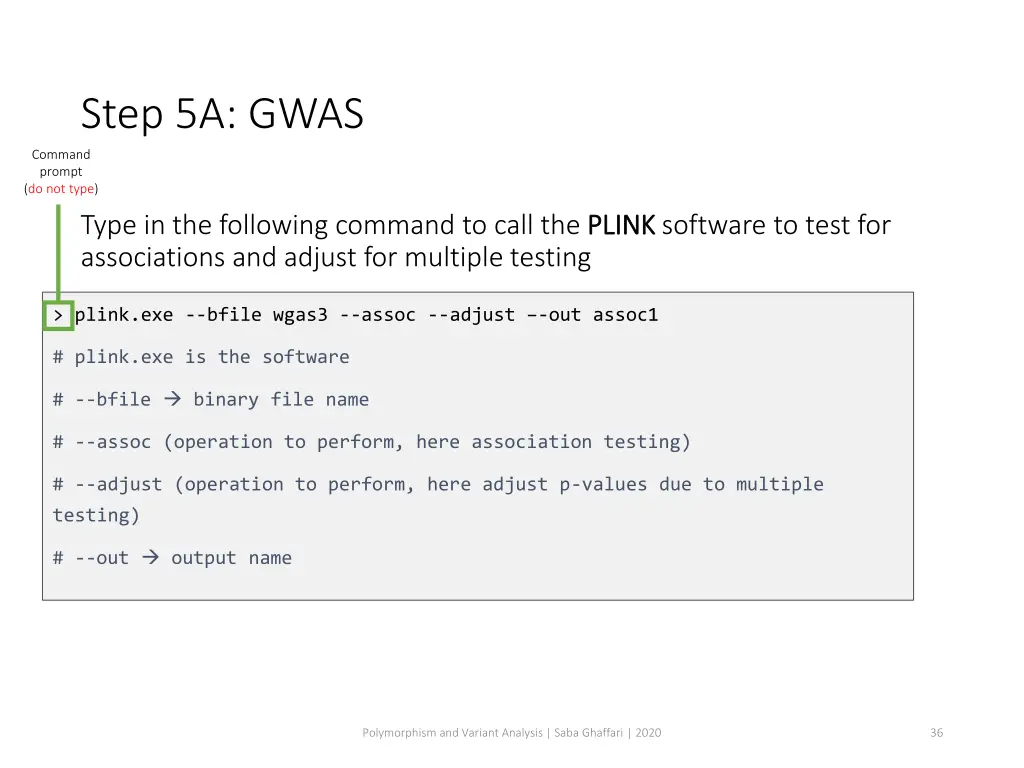 step 5a gwas