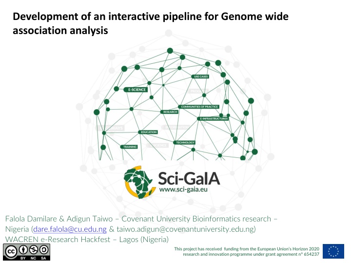 development of an interactive pipeline for genome