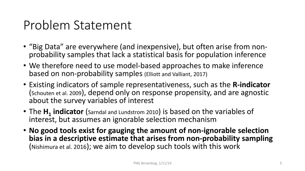problem statement