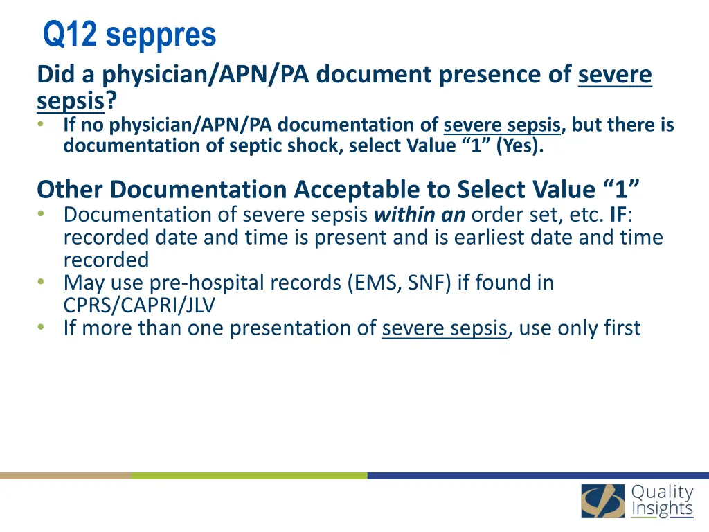 q12 seppres did a physician apn pa document