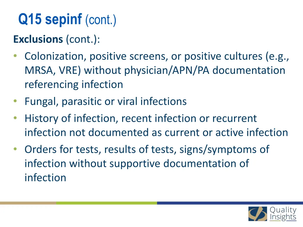 q15 sepinf cont
