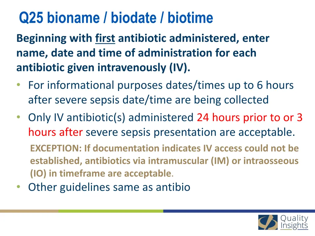 q25 bioname biodate biotime