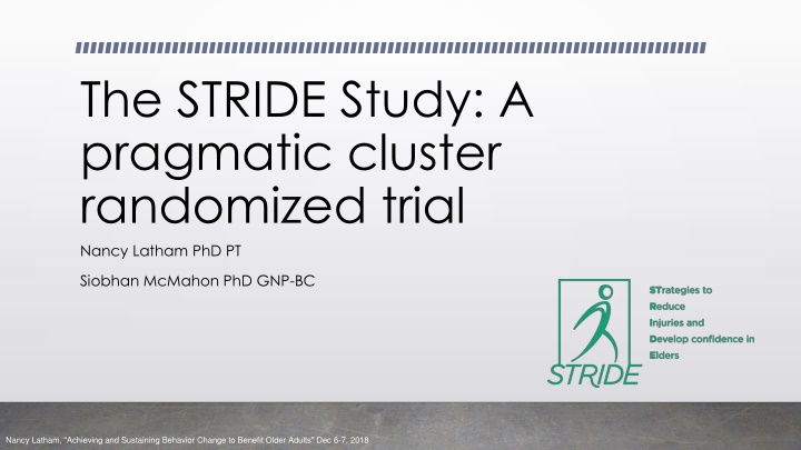the stride study a pragmatic cluster randomized