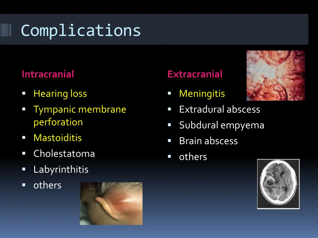 complications