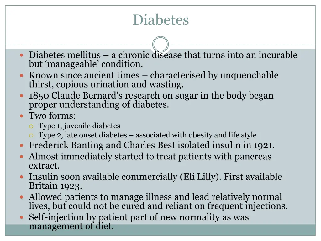 diabetes