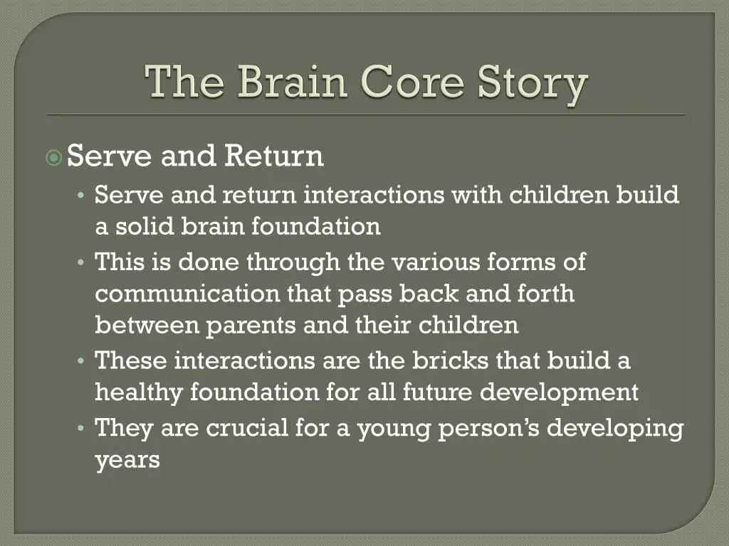 serve and return serve and return interactions