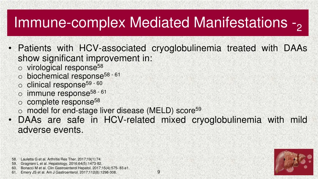 immune complex mediated manifestations 2