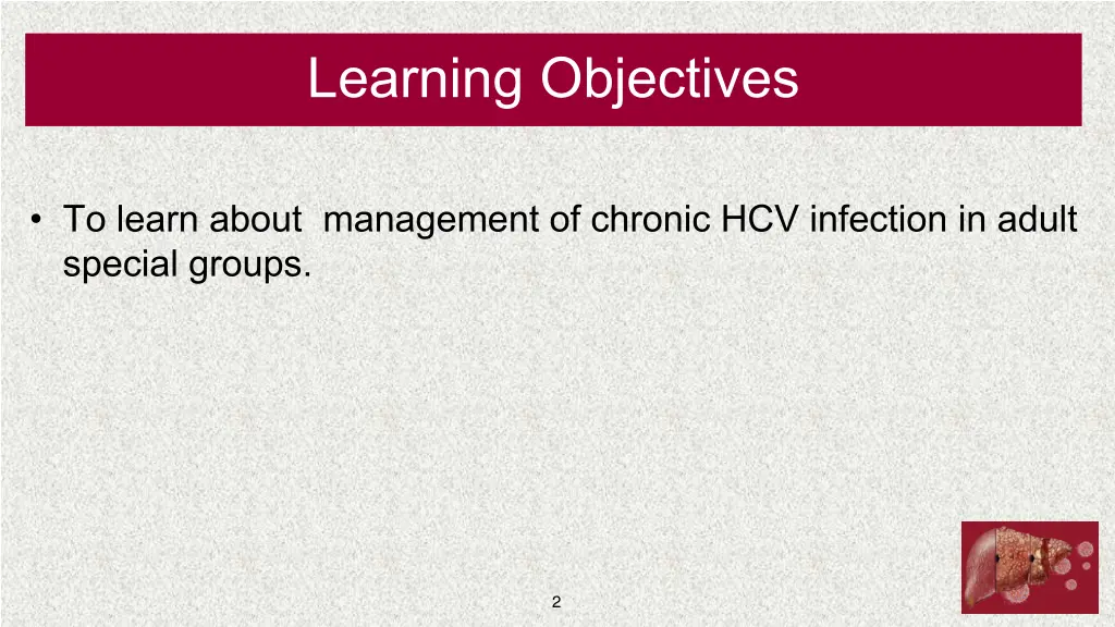 learning objectives