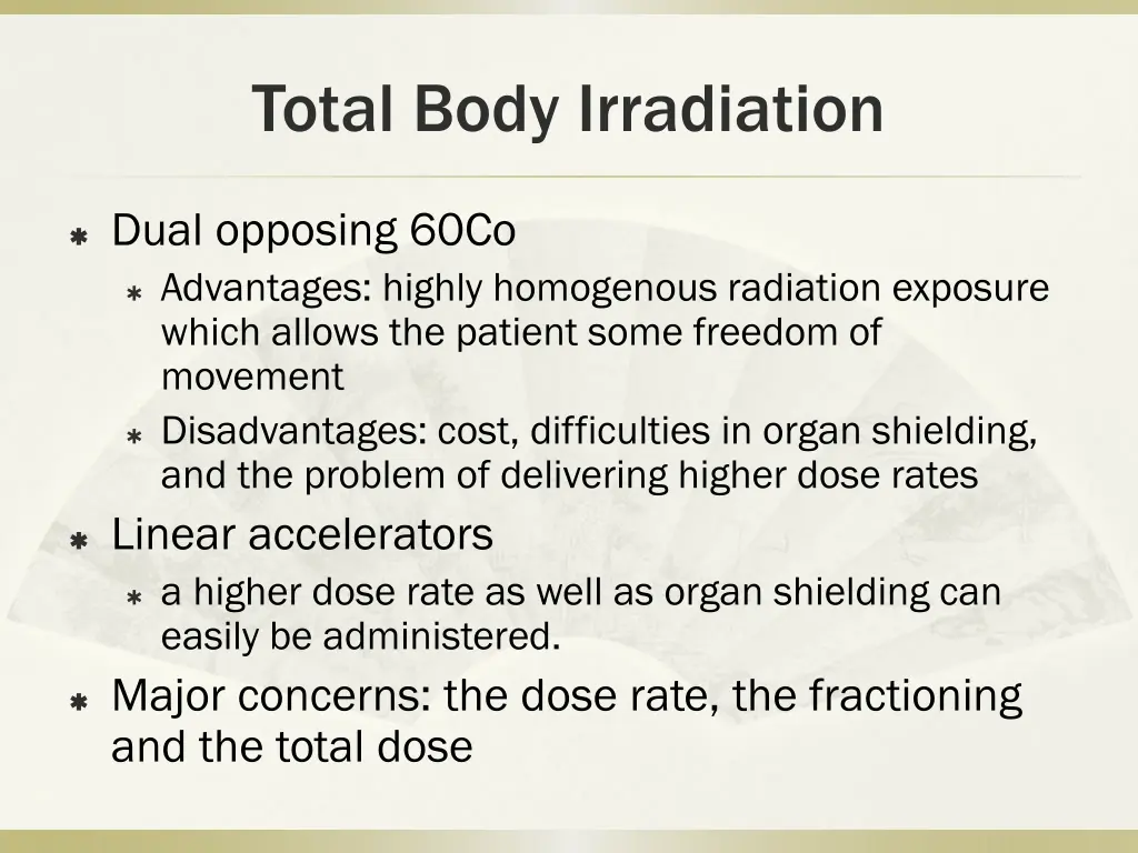 total body irradiation 1