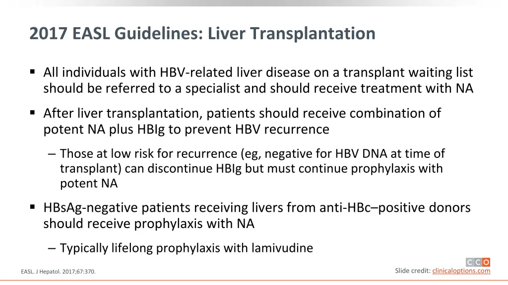 2017 easl guidelines liver transplantation
