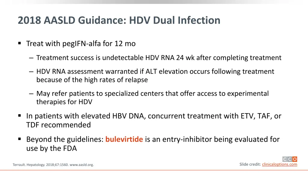 2018 aasld guidance hdv dual infection