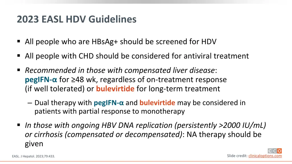 2023 easl hdv guidelines