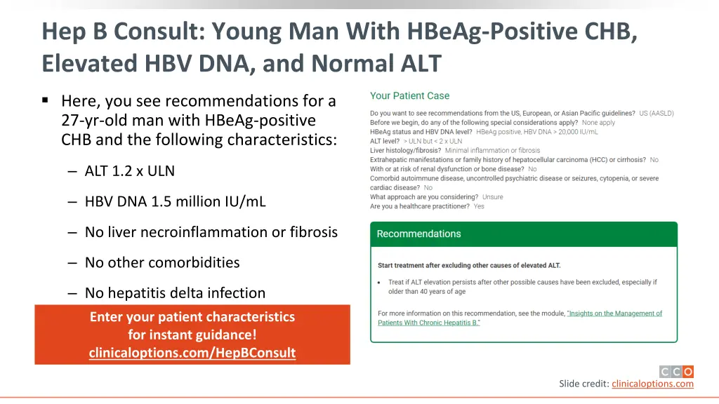 hep b consult young man with hbeag positive