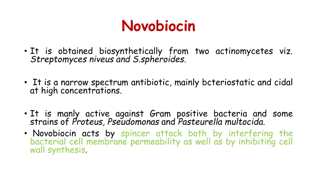novobiocin
