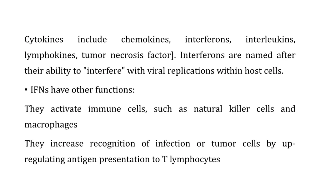 cytokines