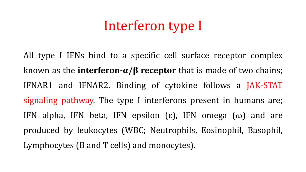 interferon type i