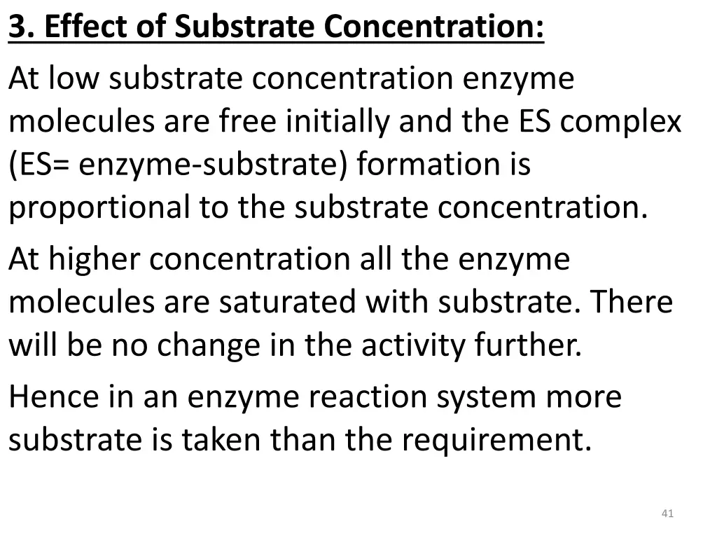 3 effect of substrate concentration