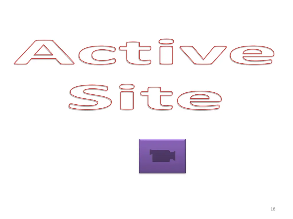 active site