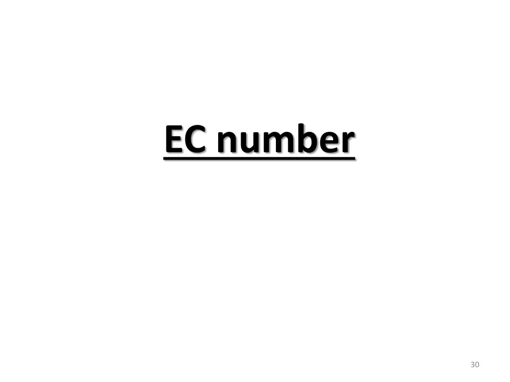 ec number