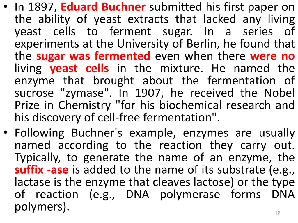 in 1897 eduard buchner submitted his first paper