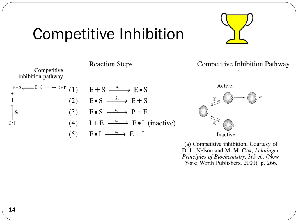 competitive inhibition