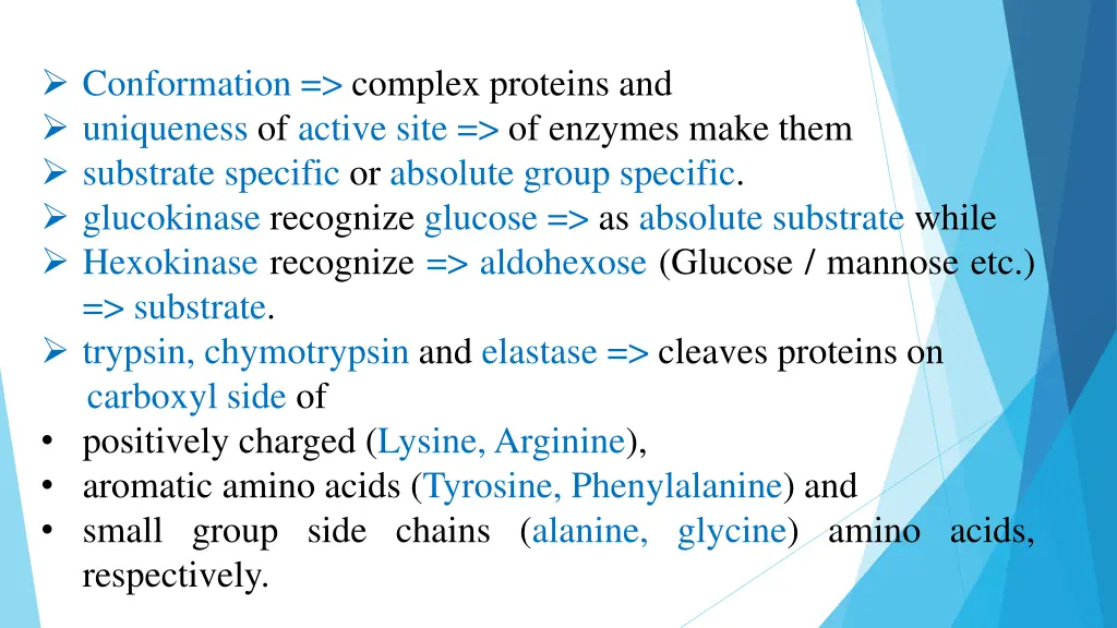 conformation complex proteins and uniqueness