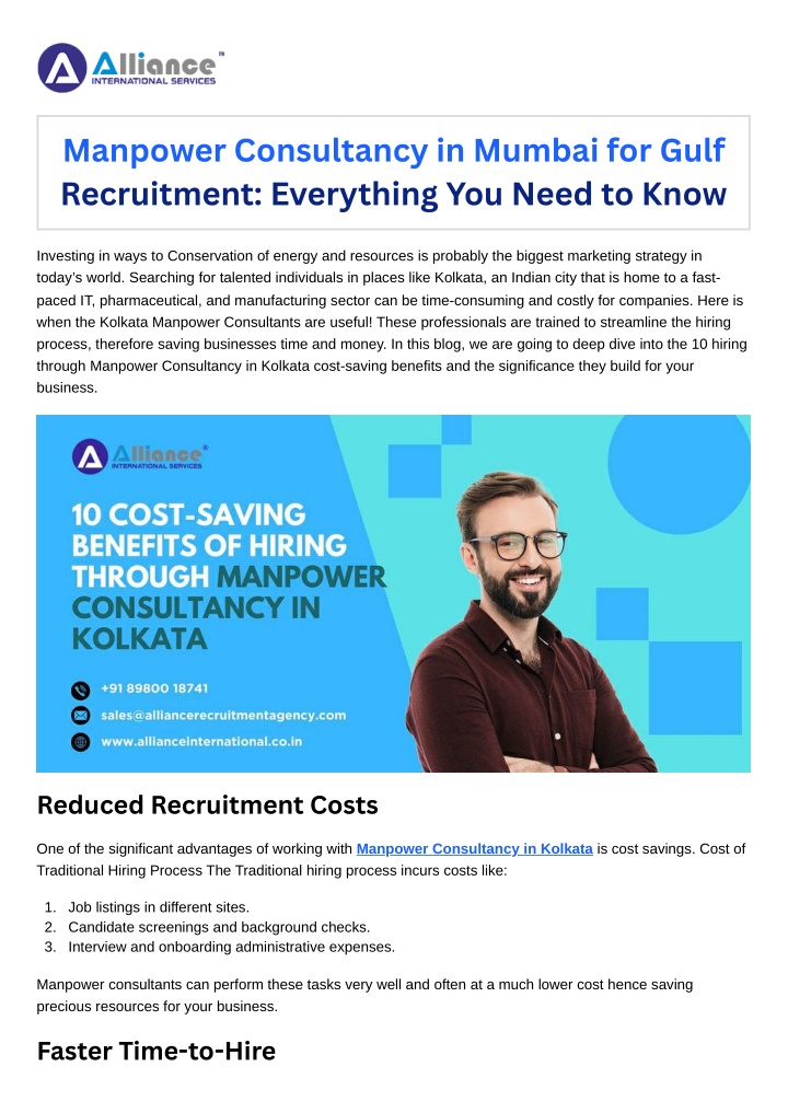 manpower consultancy in mumbai for gulf