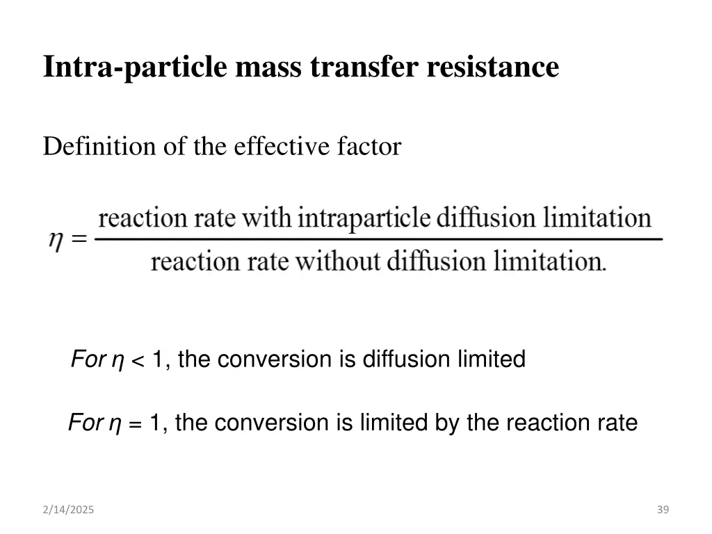 intra particle mass transfer resistance 2