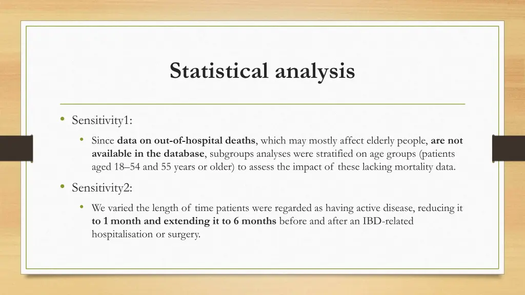 statistical analysis 3