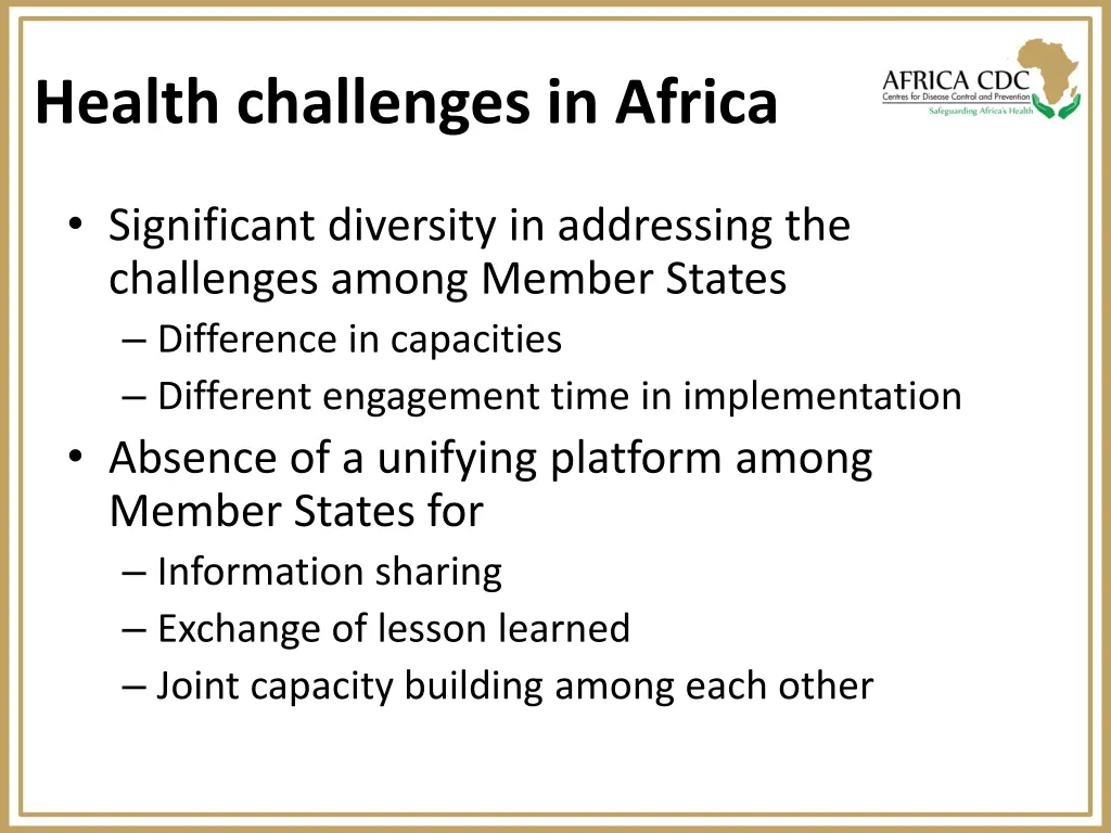 health challenges in africa 1