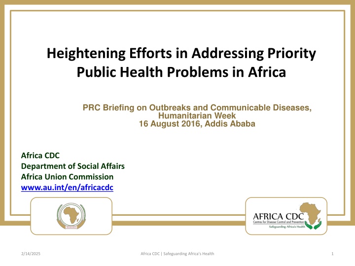heightening efforts in addressing priority public