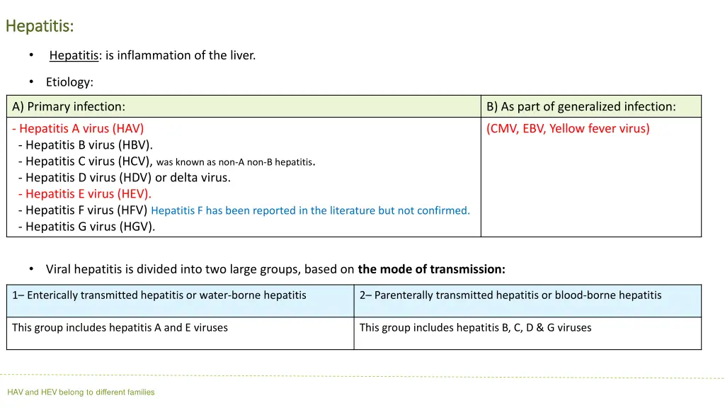 hepatitis hepatitis