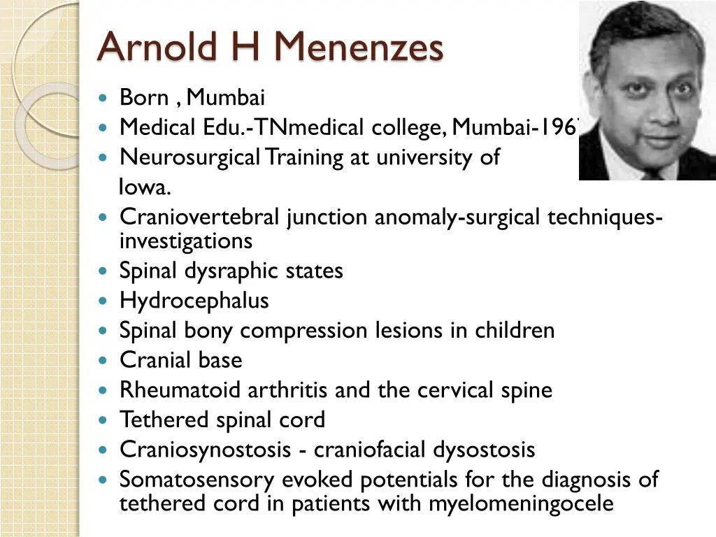 arnold h menenzes