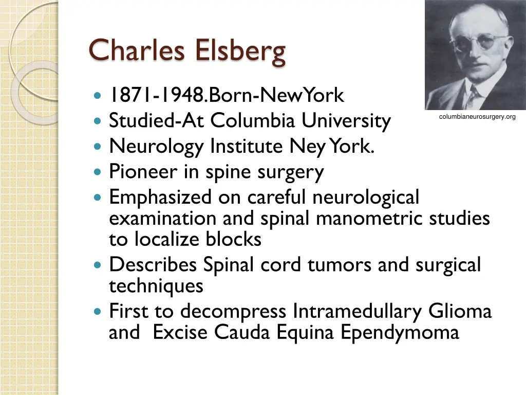 charles elsberg