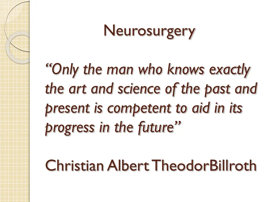 neurosurgery