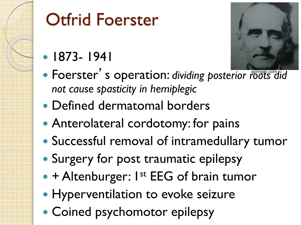 otfrid foerster