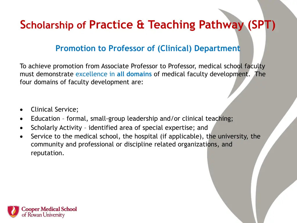s cholarship of practice teaching pathway spt 2