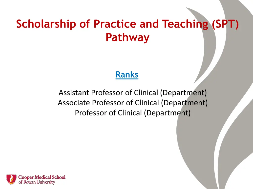 scholarship of practice and teaching spt pathway