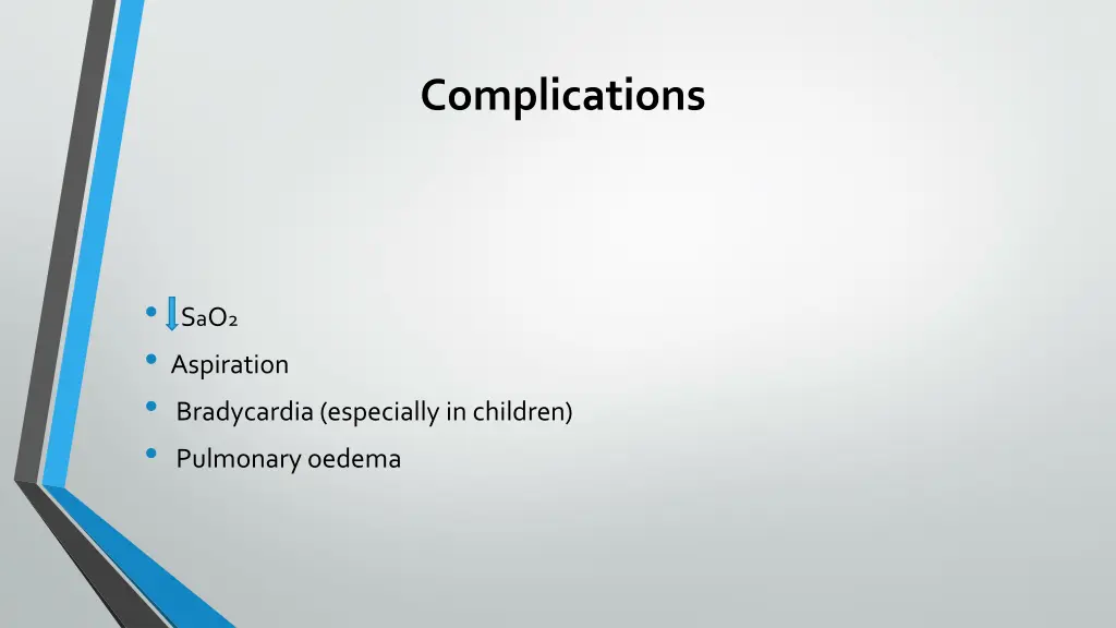 complications